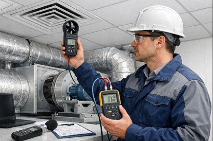 Проведение испытаний и тестирования оборудования